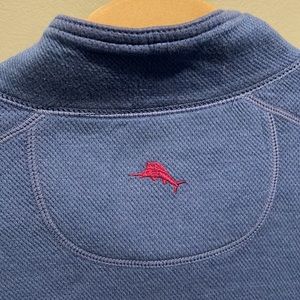 Tommy Bahama Reversible 3/4 Zip Pullover